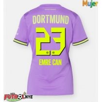 Camiseta Borussia Dortmund Emre Can #23 Tercera Equipación para mujer 2026-27 manga corta